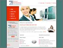 Tablet Screenshot of eaglenetworks.com
